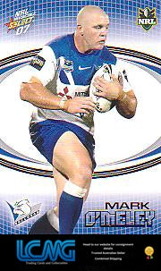 SELECT NRL 2007 INVINCIBLE #23 MARK O'MELEY