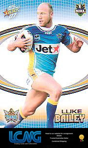 SELECT NRL 2007 INVINCIBLE #53 LUKE BAILEY