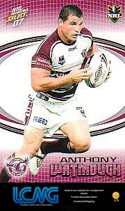 SELECT NRL 2007 INVINCIBLE #68 ANTHONY WATMOUGH