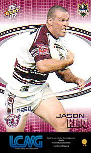 SELECT NRL 2007 INVINCIBLE #73 JASON KING