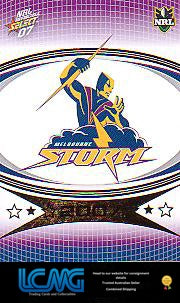 SELECT NRL 2007 INVINCIBLE #76 STORM LOGO