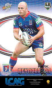 SELECT NRL 2007 INVINCIBLE #89 KIRK REYNOLDSON