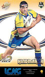 SELECT NRL 2007 INVINCIBLE #122 IAN HINDMARSH