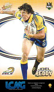 SELECT NRL 2007 INVINCIBLE #123 JOEL REDDY