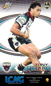 SELECT NRL 2007 INVINCIBLE #130 CRAIG GOWER