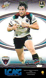 SELECT NRL 2007 INVINCIBLE #131 JOEL CLINTON