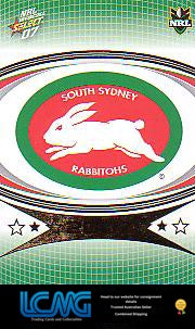SELECT NRL 2007 INVINCIBLE #148 RABBITOHS LOGO