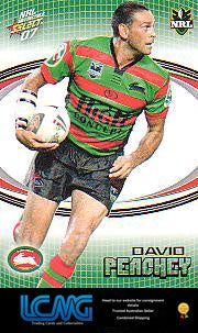 SELECT NRL 2007 INVINCIBLE #149 DAVID PEACHEY