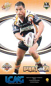 SELECT NRL 2007 INVINCIBLE #186 PAUL WHATUIRA