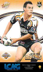 SELECT NRL 2007 INVINCIBLE #192 JOHN MORRIS