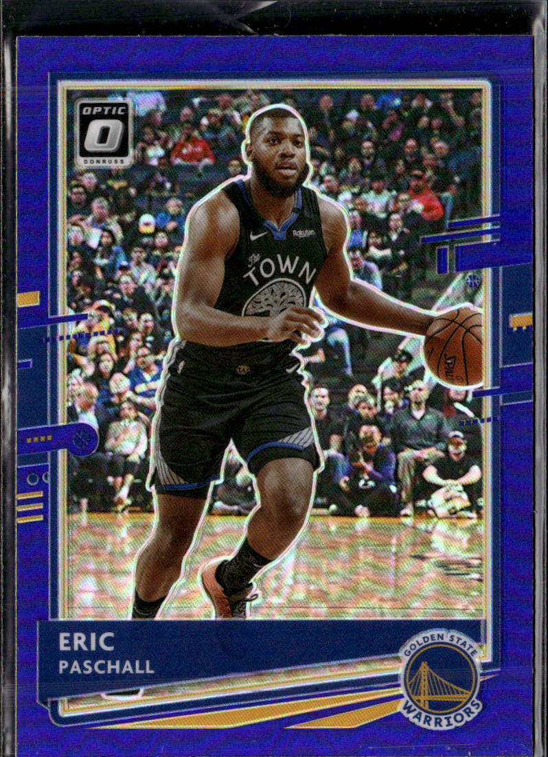 2020-21 Donruss Optic #46 Eric Paschall Purple