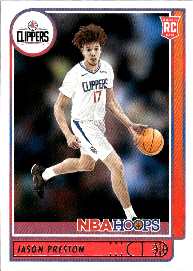 2021-22 Hoops #242 Jason Preston
