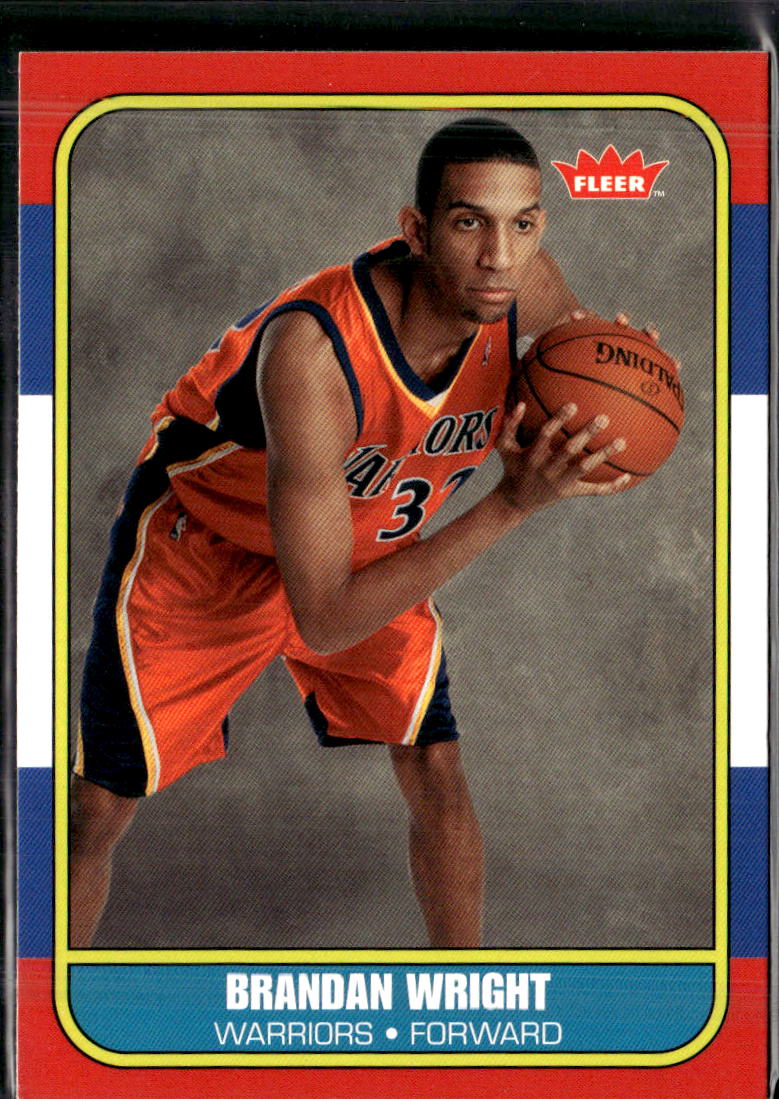 2007-08 Fleer #86R-158 Brandan Wright 86-87 Retro Rookies