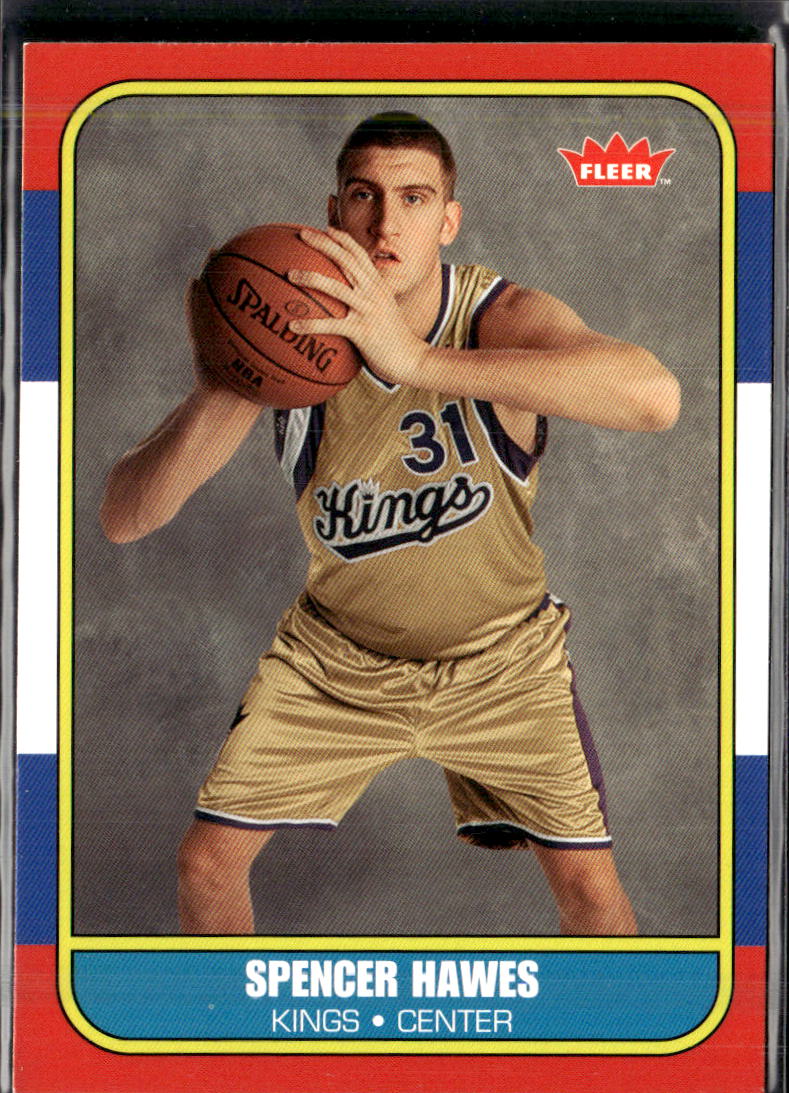 2007-08 Fleer #86R-147 Spencer Hawes 86-87 Retro Rookies