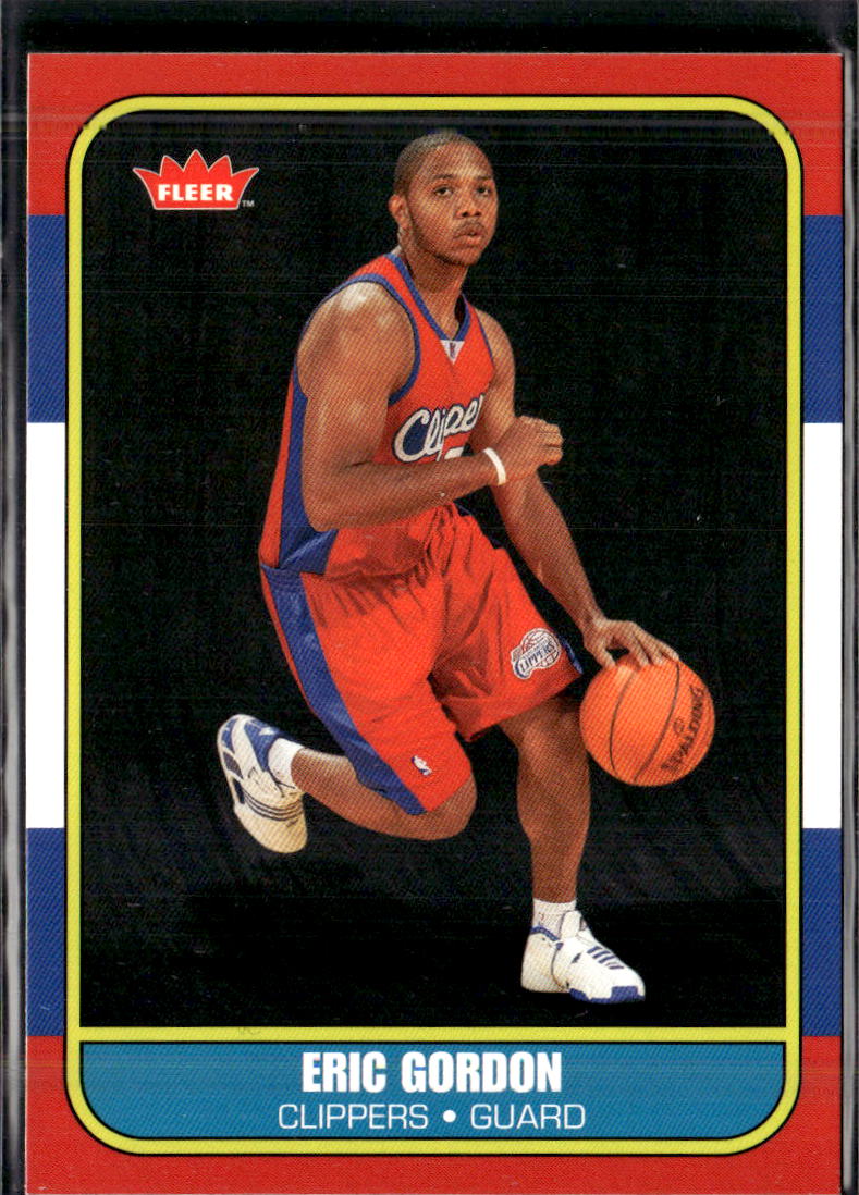 2008-09 Fleer #86R-168 Eric Gordon 1986-87 Rookies