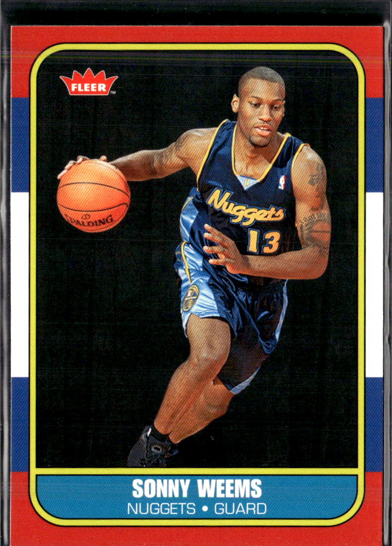 2008-09 Fleer #86R-190 Sonny Weems 1986-87 Rookies