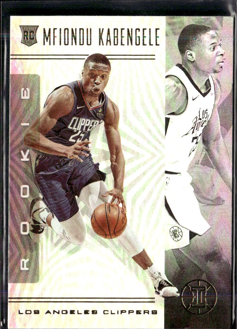 2019-20 Panini Illusions #160 Mfiondu Kabengele