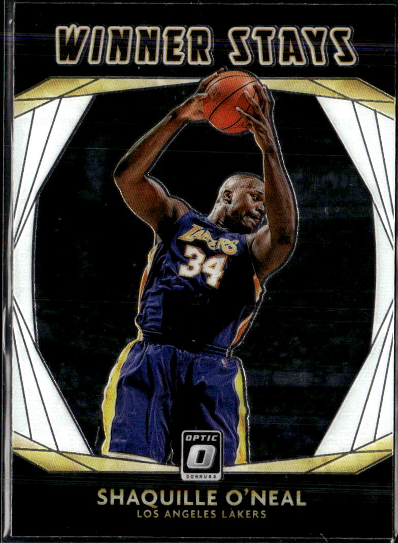 2020-21 Donruss Optic #1 Shaquille O'Neal Winner Stays