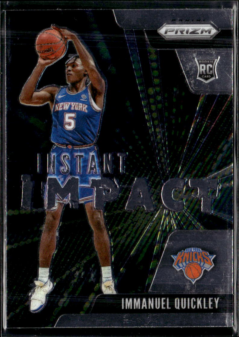 2020-21 Panini Prizm #20 Immanuel Quickley Instant Impact