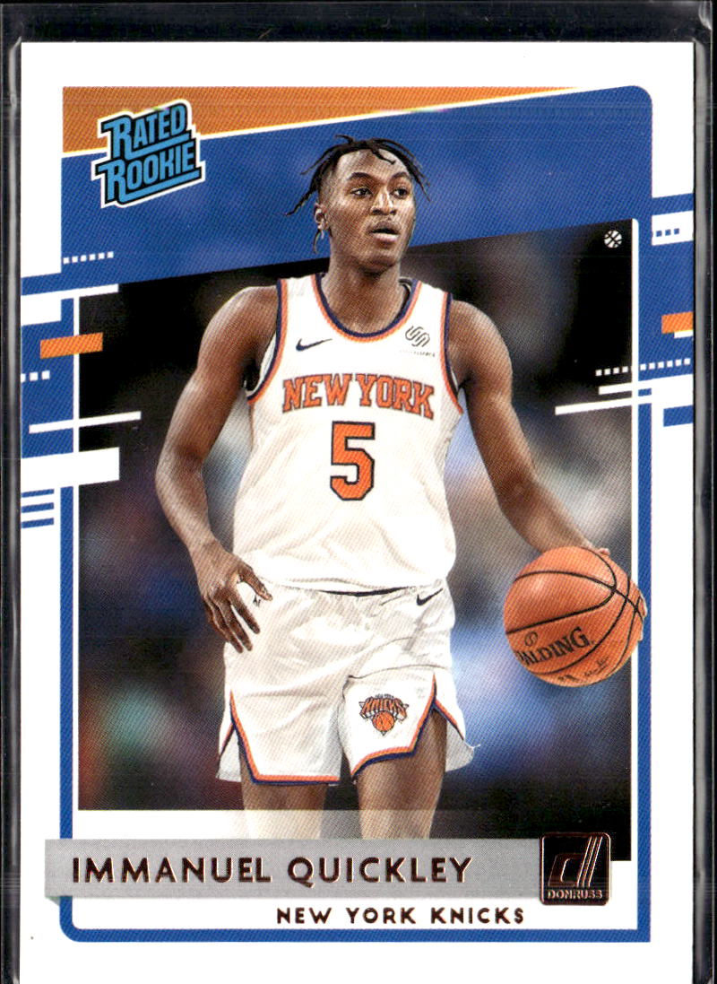 2020-21 Donruss #213 Immanuel Quickley
