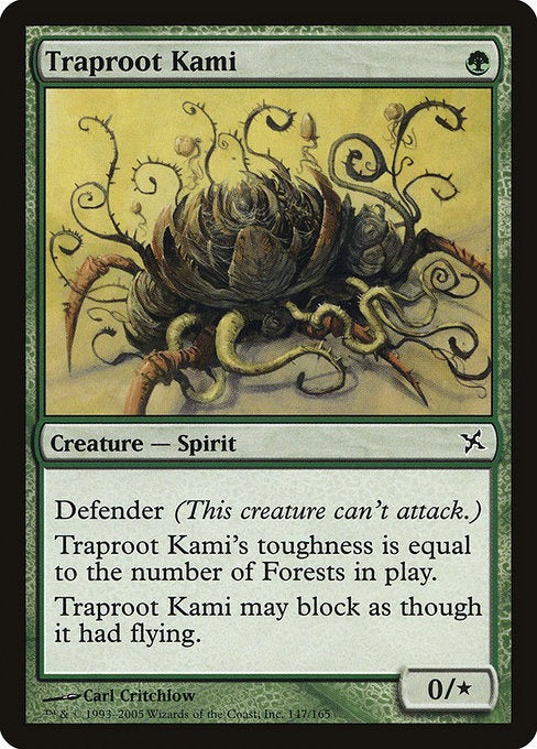 MTG Betrayers of Kamigawa Traproot Kami