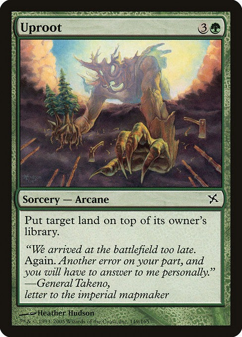 MTG Betrayers of Kamigawa Uproot