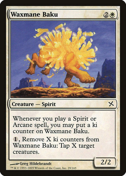 MTG Betrayers of Kamigawa Waxmane Baku