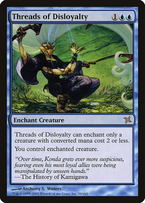 MTG Betrayers of Kamigawa Threads of Disloyalty