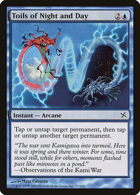 MTG Betrayers of Kamigawa Toils of Night and Day