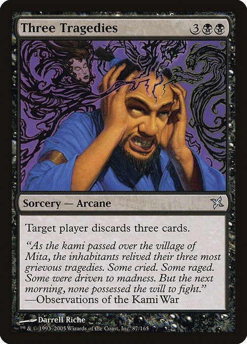 MTG Betrayers of Kamigawa Three Tragedies