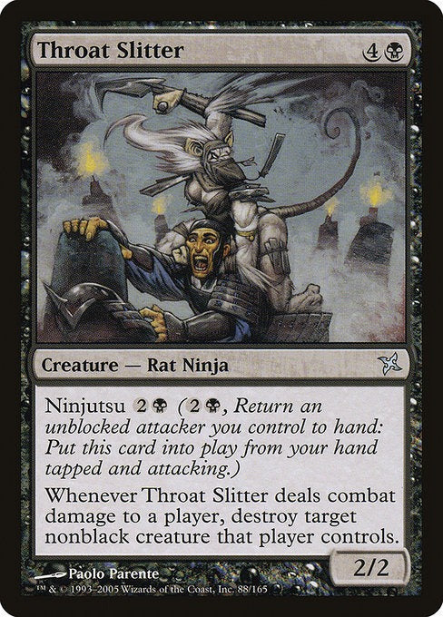 MTG Betrayers of Kamigawa Throat Slitter