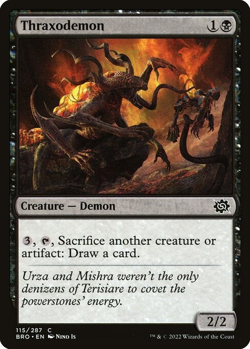 Thraxodemon The Brothers War Card # 115