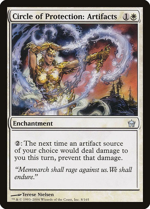 Card # 8 Circle of Protection: Artifacts Fifth Dawn