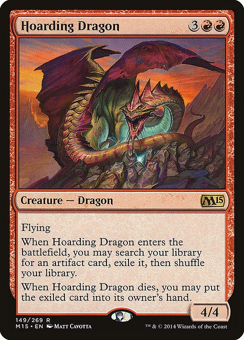 Card # 149 Hoarding Dragon Magic 15