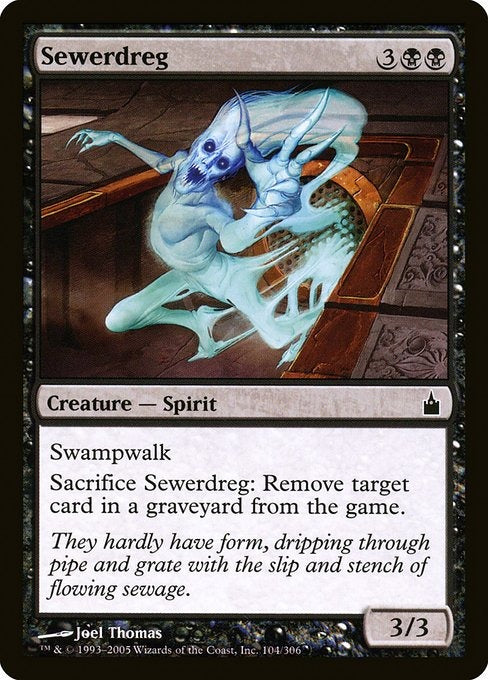Card # RAV 104 Sewerdreg Ravnica: City of Guilds