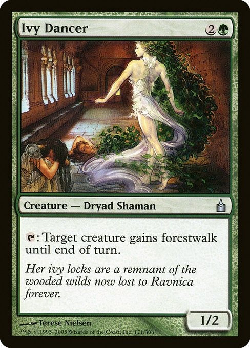 Card # RAV 171 Ivy Dancer Ravnica: City of Guilds