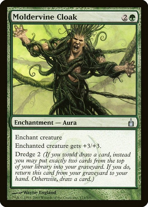 Card # RAV 173 Moldervine Cloak Ravnica: City of Guilds