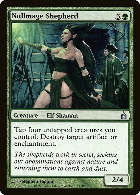 Card # RAV 174 Nullmage Shepherd Ravnica: City of Guilds