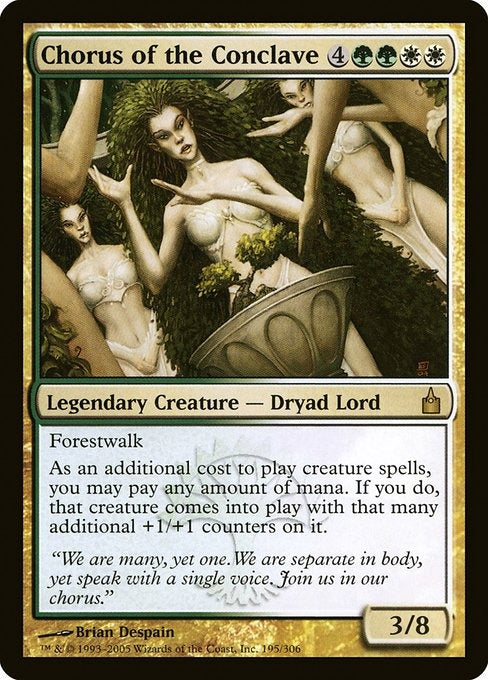 Card # RAV 195 Chorus of the Conclave Ravnica: City of Guilds