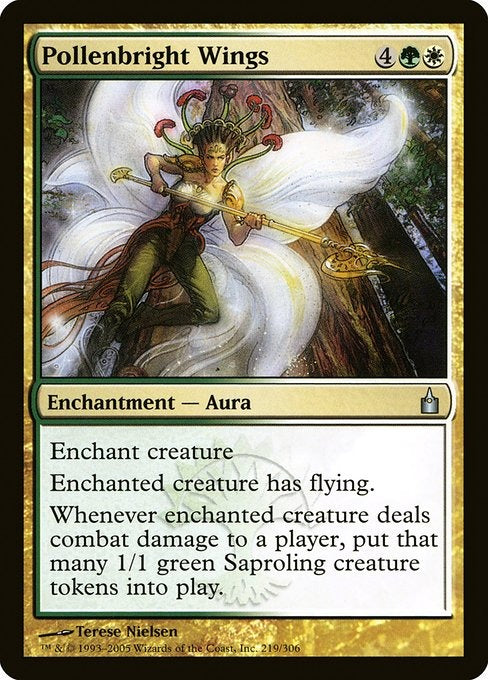 Card # RAV 219 Pollenbright Wings Ravnica: City of Guilds