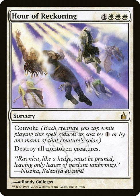 Card # RAV 21 Hour of Reckoning Ravnica: City of Guilds