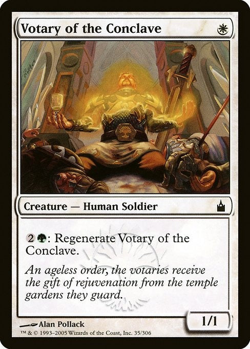 Card # RAV 35 Votary of the Conclave Ravnica: City of Guilds