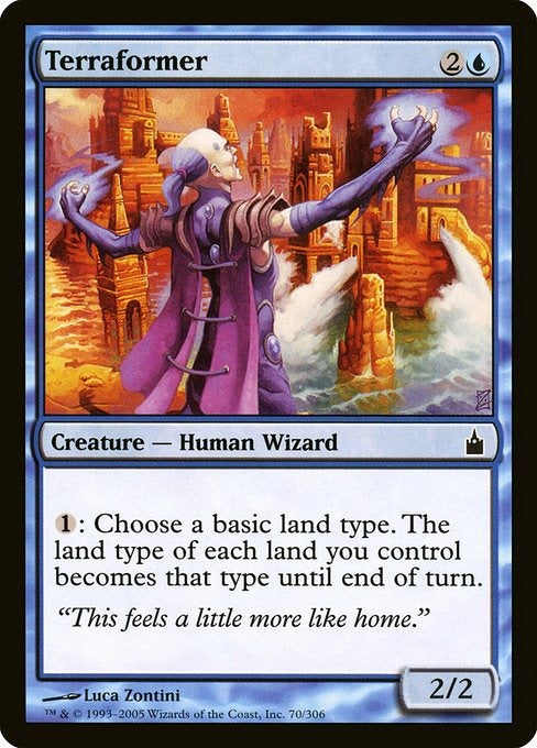 Card # RAV 70 Terraformer Ravnica: City of Guilds