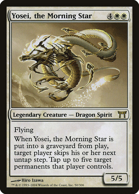 Card # CHK 050 Yosei, the Morning Star Champions of Kamigawa