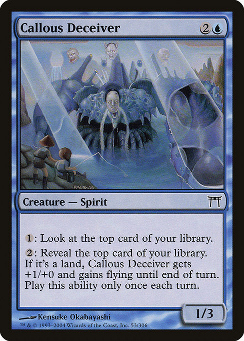 Card # CHK 053 Callous Deceiver Champions of Kamigawa