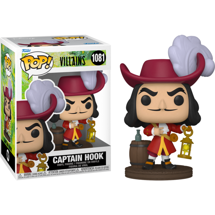 Disney Villains - Captain Hook Pop! Vinyl #1081