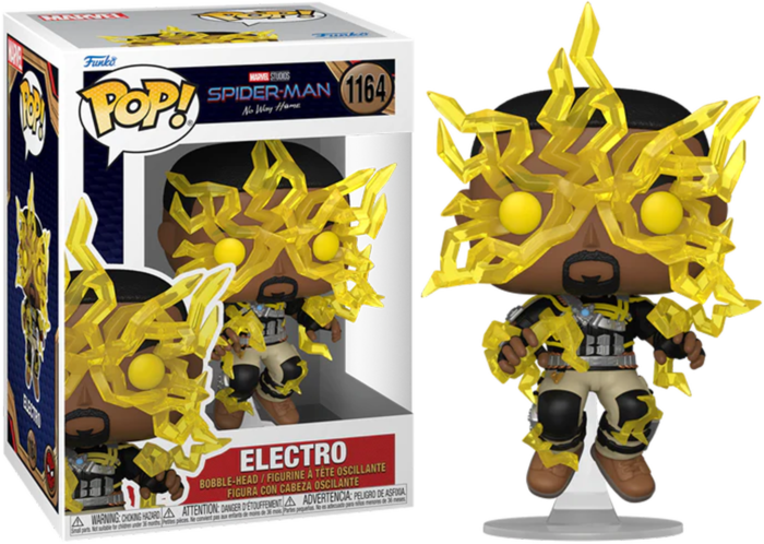 Spider-Man: No Way Home - Electro Pop! Vinyl #1164