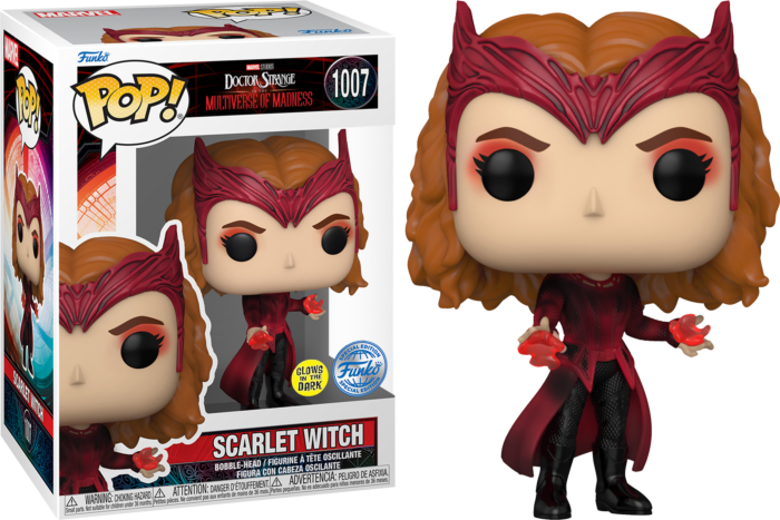 Doctor Strange 2: Multiverse of Madness - Scarlet Witch US Exclusive Glow Pop! Vinyl #1007
