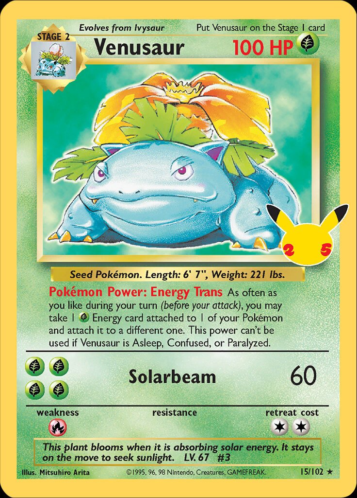 Venusaur 15/102 celebrations-classic-23