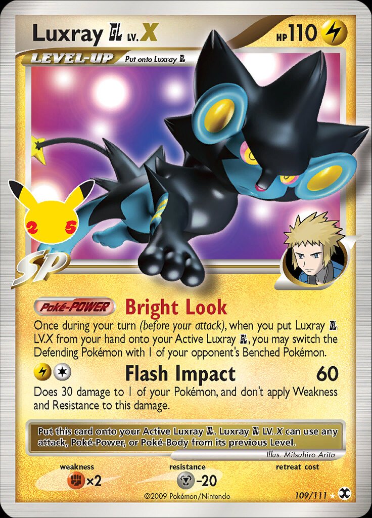 Luxray GL LV.X 109/111 celebrations-classic-12